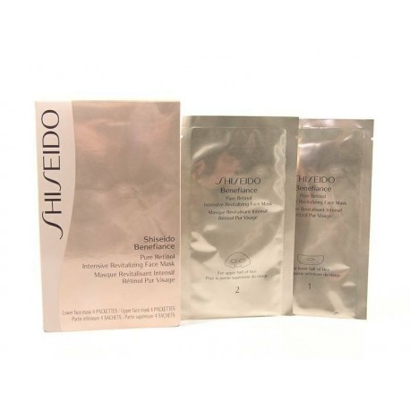 Comprar tratamientos online SHISEIDO BENEFIANCE PURE RETINOL INSTANT REVITALIZING FACE MASK X 4