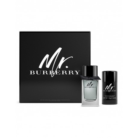 comprar perfumes online hombre BURBERRY MR. BURBERRY EDT 100 ML + DEO STICK 75 ML SET