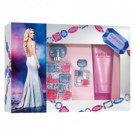 comprar perfumes online BRITNEY SPEARS RADIANCE EDP 30 ML + SG 50 ML + MINI 5 ML SET REGALO mujer