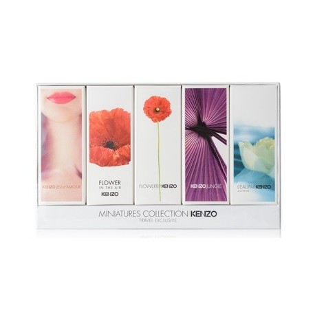 comprar perfumes online KENZO MINIATURAS TRAVEL EXCLUSIVE X 5 SET mujer