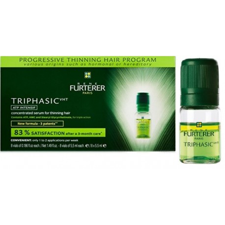 comprar acondicionador RENE FURTERER TRIPHASIC VHT + SERUM REGENERADOR ANTICAIDA 8 FRASCOS 5,5ML