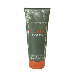 comprar perfumes online LAURA BIAGIOTTI ROMA UOMO SHOWER GEL 200 ML mujer