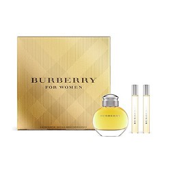 BURBERRY WOMAN EDP 50 ML + 2 MINIS X 7.5 ML SET REGALO