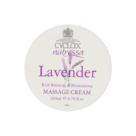 CYCLAX NUTRESSA CREMA DE MASAJE DE LAVANDA 200 ML
