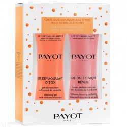 PAYOT GEL DEMAQUILLANTE DETOX 400 ML + LOCION DESMAQUILLANTE 400 ML SET REGALO danaperfumerias.com