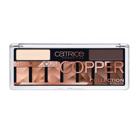 CATRICE THE PRECIOUS COPPER COLLECTION PALETTE PALETA SOMBRA OJOS 010 METALLUX