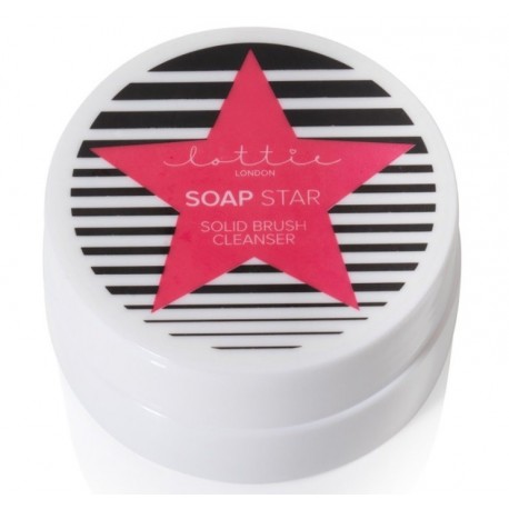 LOTTIE LONDON LIMPIADOR DE BROCHAS Y PINCELES SOAP STAR 30 G danaperfumerias.com