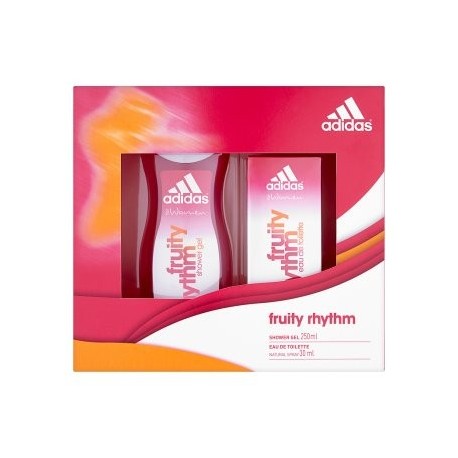 comprar perfumes online ADIDAS FRUIT RHYTHM EDT 30 ML + GEL 250 ML SET mujer