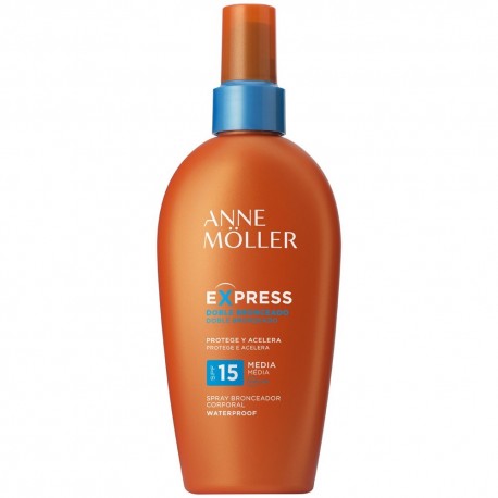 ANNE MOLLER EXPRESS SPRAY BRONCEADOR BRONCEADO RAPIDO SPF 15 200 ML danaperfumerias.com