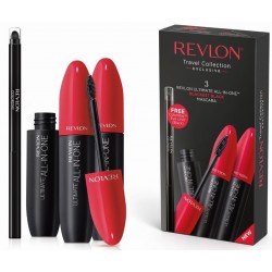 REVLON ULTIMATE ALL IN ONE KIT VIAJE 3 MASCARAS CON DELINEADOR DE OJOS NEGRO danaperfumerias.com