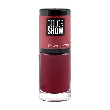 MAYBELLINE COLOR SHOW 5TH AVENUE WINE AT 5 456 7ML