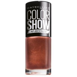 MAYBELLINE ESMALTE DE UÑAS COLOR SHOW 465 BRICK SHIMMER 7ML danaperfumerias.com