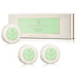 comprar perfumes online hombre BVLGARI EAU PARFUMEE AU THE VERT JABONES 3 X 150 GR. SET REGALO