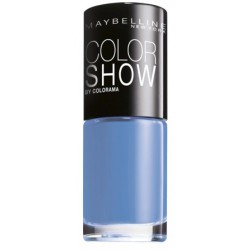 MAYBELLINE ESMALTE DE UÑAS COLOR SHOW 286 MAYBE BLUE 7ML danaperfumerias.com