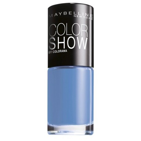 MAYBELLINE ESMALTE DE UÑAS COLOR SHOW 286 MAYBE BLUE 7ML danaperfumerias.com