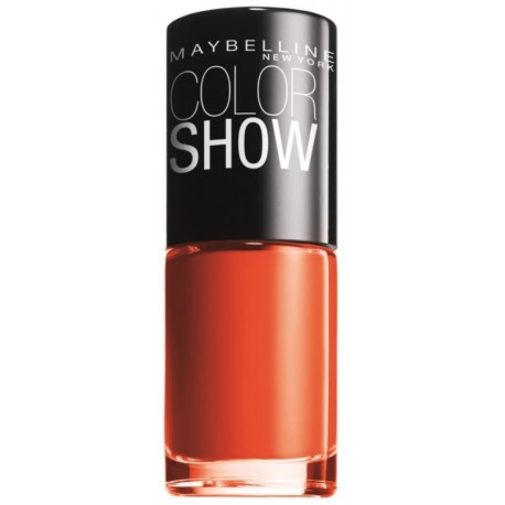 MAYBELLINE ESMALTE DE UÑAS COLOR SHOW 341 ORANGE ATTACK 7ML