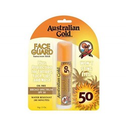 AUSTRALIAN GOLD FACE GUARD STICK PROTECTOR SOLAR SPF 50 14 GR danaperfumerias.com/es/