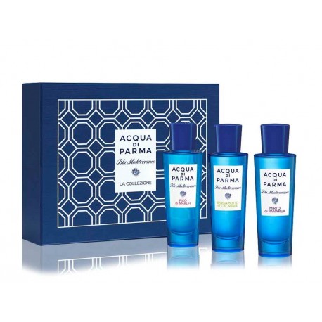 comprar perfumes online hombre ACQUA DI PARMA (BERGAMOTTO EDT 30 ML, FICCO DI AMALFI EDT 30 ML ,MIRTO DI PANAREA EDT 30 ML) SET