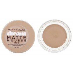 MAYBELLINE DREAM MAQUILLAJE MOUSSE ACABADO MATE 40 FAWN SPF15 18 ML