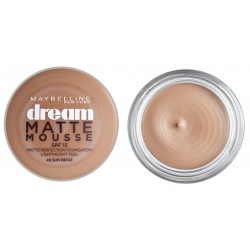 MAYBELLINE DREAM MAQUILLAJE MOUSSE ACABADO MATE 48 SUN BEIGE SPF15 18 ML danaperfumerias.com