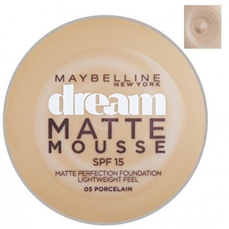MAYBELLINE DREAM MATTE MOUSSE PORCELAIN 05 18ML