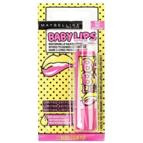 MAYBELLINE BABY LIPS BUBBLEGUM POP 20 danaperfumerias.com