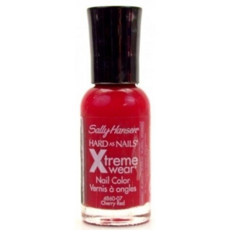 SALLY HANSEN HARD AS NAILS XTREME CHERRY RED 160 11.8ML danaperfumerias.com