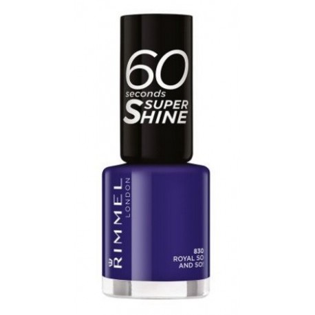 RIMMEL LONDON 60 SECOND ROYAL SO AND SO 830 8ML