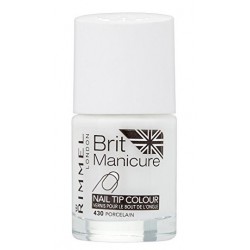 RIMMEL LONDON BRIT MANICURE NAIL TIP COLOUR PORCELAIN 430 12ML danaperfumerias.com