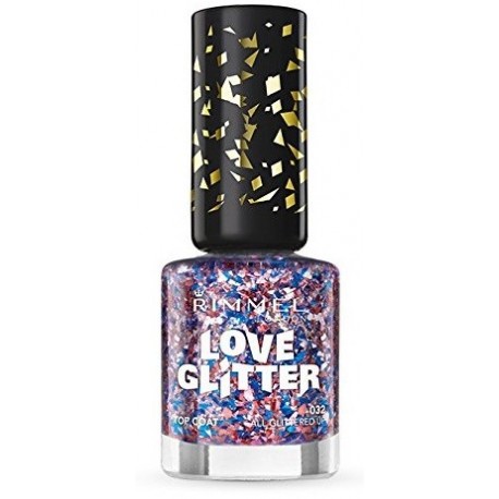 RIMMEL LONDON LOVE GLITTER ALL GLITTERED UP 032 8ML