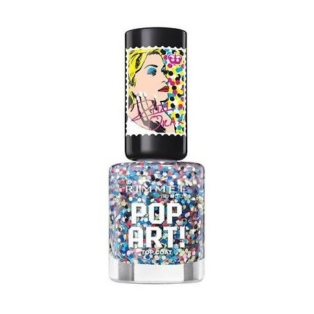 RIMMEL LONDON POP ART TOP COAT 8ML