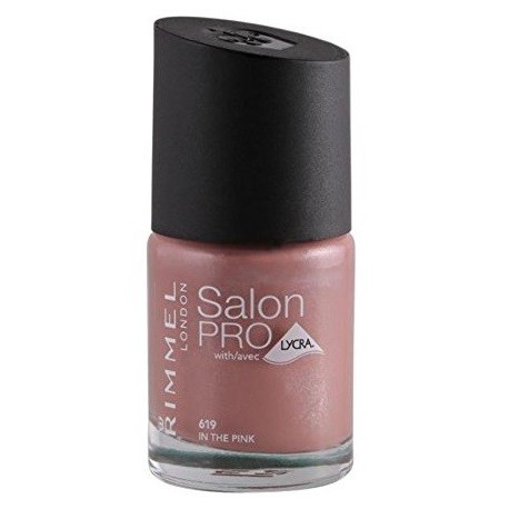 RIMMEL LONDON NAIL POLISH SALON PRO IN THE PINK 619 12ML