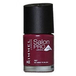 RIMMEL LONDON NAIL POLISH SALON PRO NO NEED TO BLUSH 707 12ML