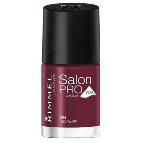 RIMMEL LONDON NAIL POLISH SALON PRO RED AWARD 394 12ML danaperfumerias.com