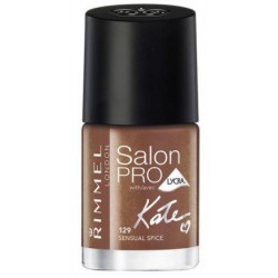 RIMMEL LONDON NAIL POLISH SALON PRO SENSUAL SPICE 129 12ML danaperfumerias.com