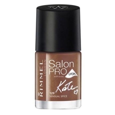 RIMMEL LONDON NAIL POLISH SALON PRO SENSUAL SPICE 129 12ML danaperfumerias.com