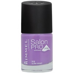 RIMMEL LONDON NAIL POLISH SALON PRO ULTRA VIOLET 312 12ML danaperfumerias.com