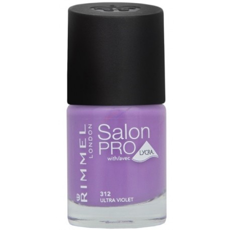 RIMMEL LONDON NAIL POLISH SALON PRO ULTRA VIOLET 312 12ML danaperfumerias.com