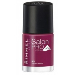 RIMMEL LONDON NAIL POLISH SALON PRO URBAN PURPLE 402 12ML