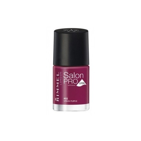 RIMMEL LONDON NAIL POLISH SALON PRO URBAN PURPLE 402 12ML