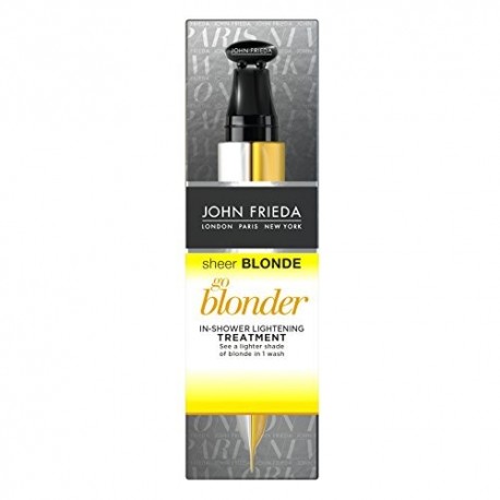 comprar acondicionador JOHN FRIEDA GO BLONDER ACLARANTE INSTANTANEO CABELLOS RUBIOS IN SHOWER 34 ML