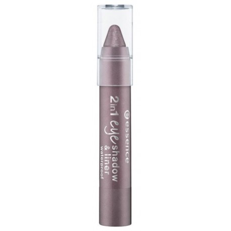 ESSENCE 2 IN 1 EYESHADOW & LINER SOMBRA Y PERFILADOR DE OJOS 06 SHE'S GOT THE MAUVE