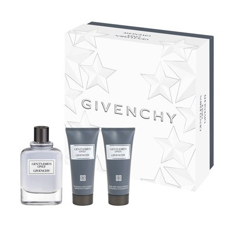 comprar perfumes online hombre GIVENCHY GENTLEMEN ONLY EDT 100 ML + AFTER SHAVE 50ML + GEL 50ML