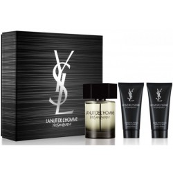 YSL LA NUIT DE L´HOMME LE PARFUM EDT 100 ML + SHOWER GEL 50ML + AFTER SHAVE 50ML SET