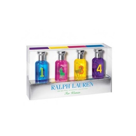 comprar perfumes online RALPH LAUREN BIG PONY MINIATURAS MUJER X 4 30ML SET mujer