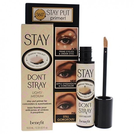BENEFIT STAY DON'T STRAY PREBASE SOBRA DE OJOS 10 ML LIGHT/MEDIUM