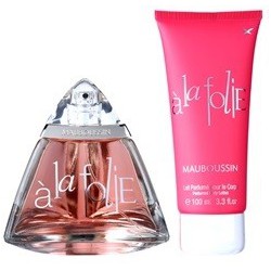 comprar perfumes online MAUBOUSSIN A LA FOLIE EDP 100 ML + B/L 100 ML + SET REGALO mujer