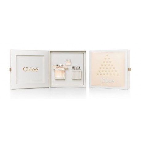 comprar perfumes online CHLOE FLEUR DE PARFUM 75 ML + B/LOC 100 ML + MINI SET REGALO mujer