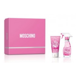 comprar perfumes online MOSCHINO PINK FRESH COUTURE EDT 30 ML + B/L50 ML SET REGALO mujer