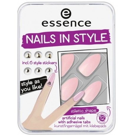 ESSENCE NAILS STYLE MANICURA ARTIFICIAL 03